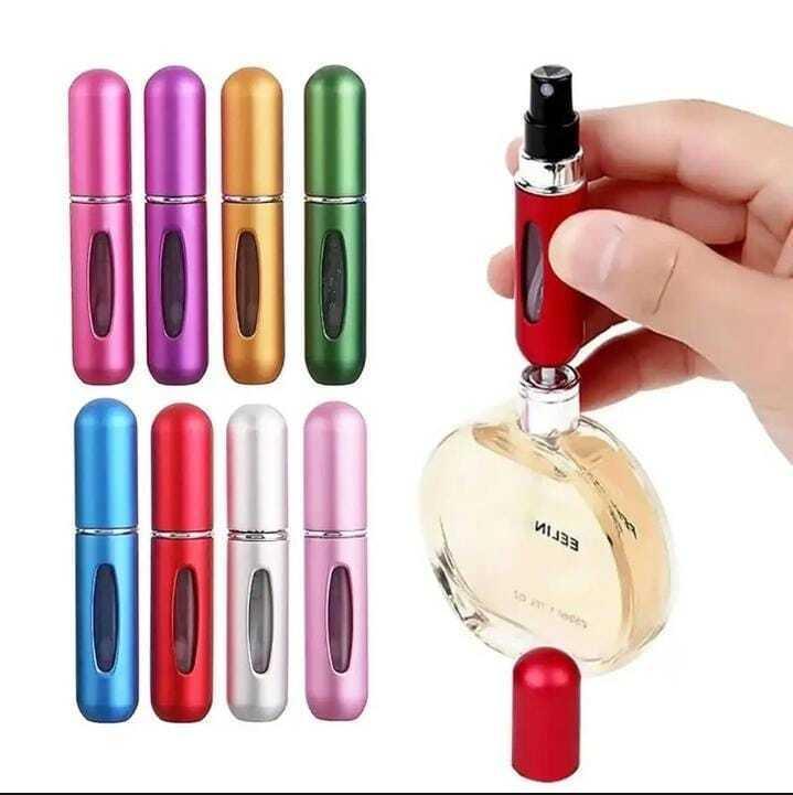 Reusable Metal Perfume Refiller 5ML Multicolor Travel Friendly
